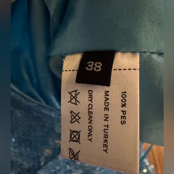 The New Arrivals by Ilkyaz Ozel - Sasha Skirt -Le Bleu Bebe - size 38- MSRP $650 - Picture 4 of 5